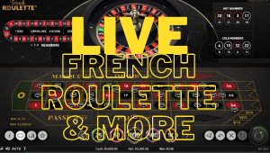 Live & Online NetEnt French Roulette Game