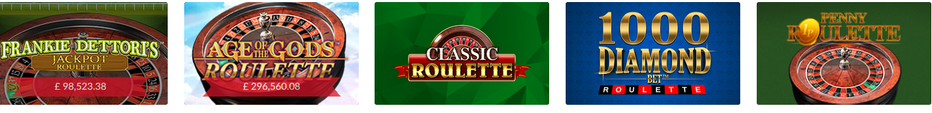 Roulette Software at Mansion Casino