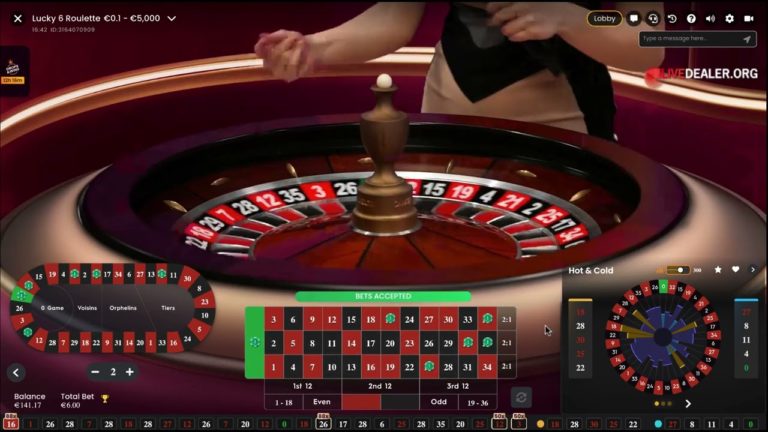Lucky 6 Roulette Live – Roulette Game Videos