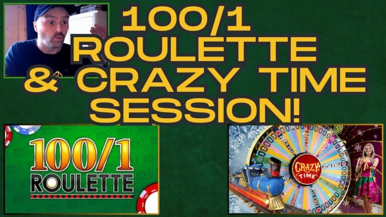 £100 vs 100/1 Roulette & Crazy Time Session! Join me at BCGame 18+ Only #ad #casino #roulette #slots – Roulette Game Videos