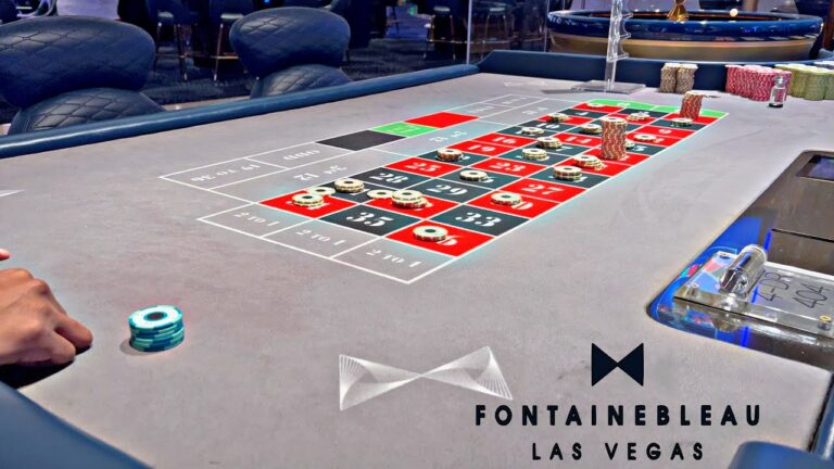 Experience Live Roulette In Luxury At The Fontainebleau Las Vegas – Roulette Game Videos